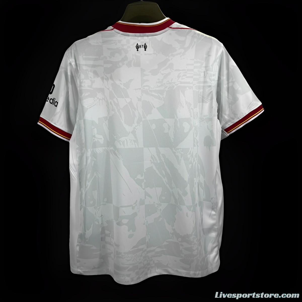 24/25 Liverpool Third White Jersey