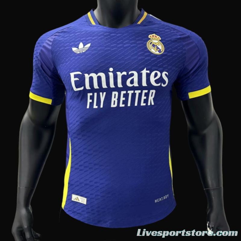 Player Version 24/25 Real Madrid Third Blue Jersey