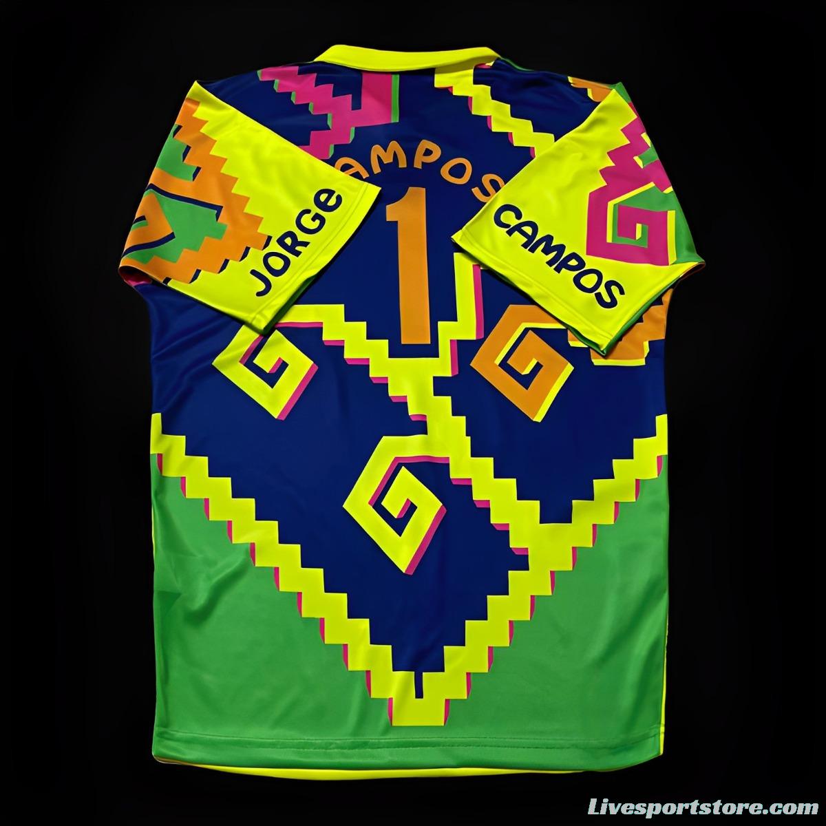 Retro 1995 Mexico Goalkeeper Jersey