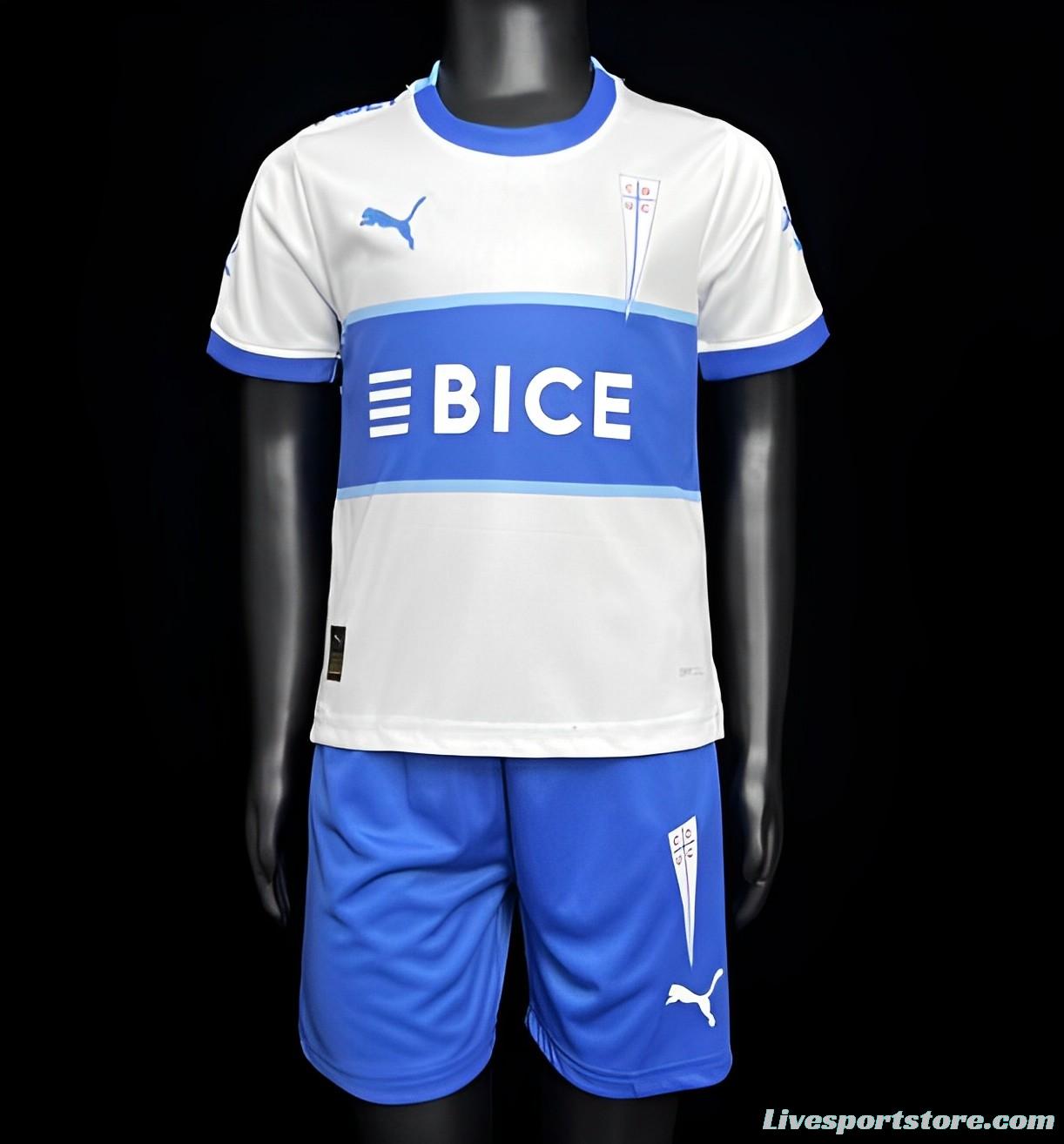 24/25 Kids Deportivo Universidad Catolica Home Jersey