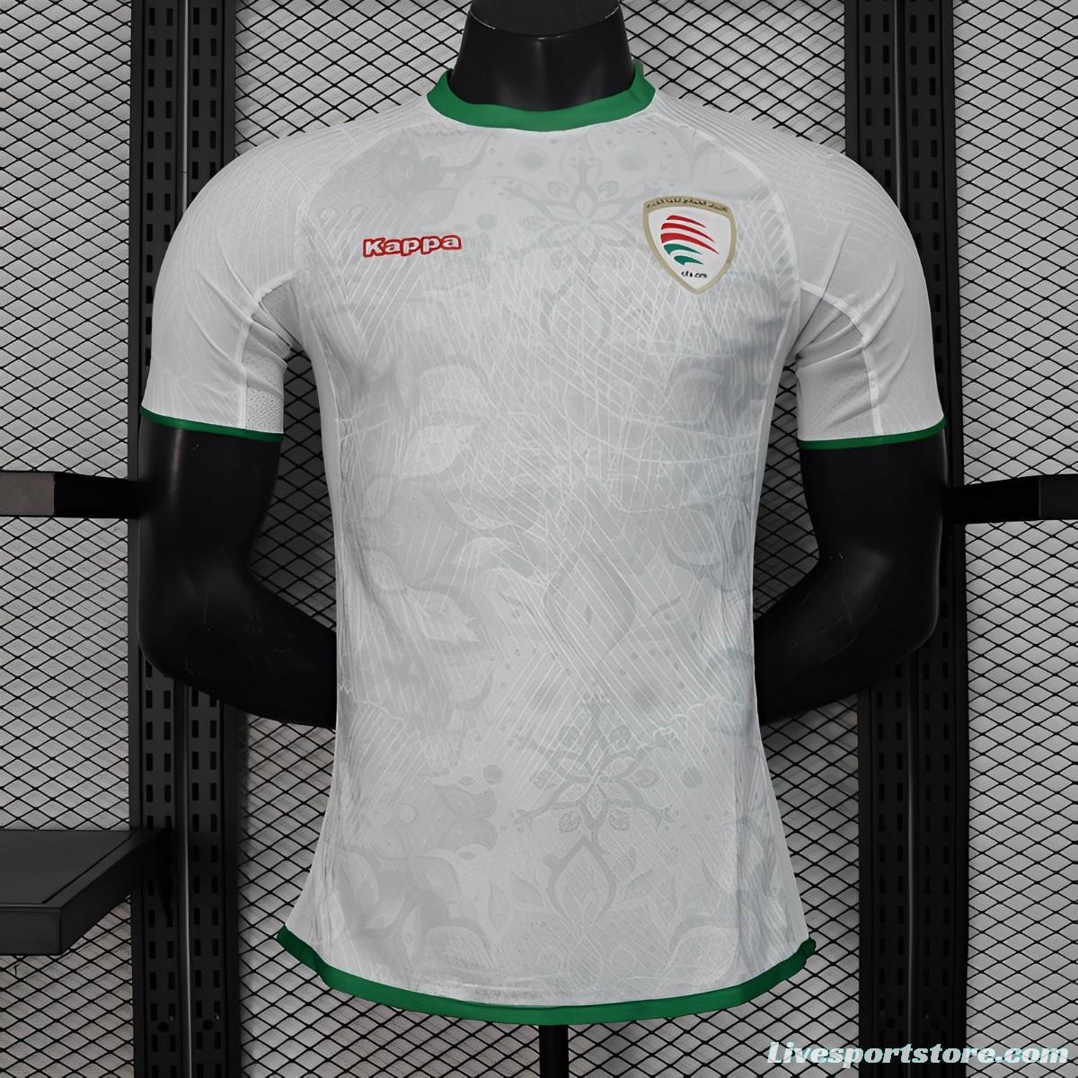 Player Version 2024 Oman Away White Jersey