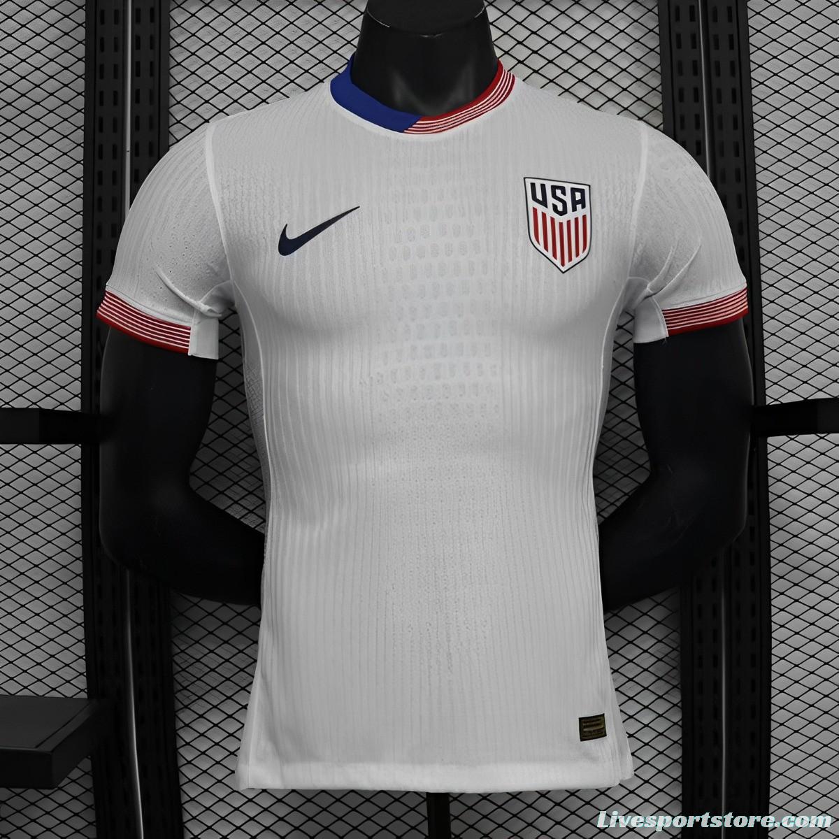 Player Version 2024 USA Home Jersey