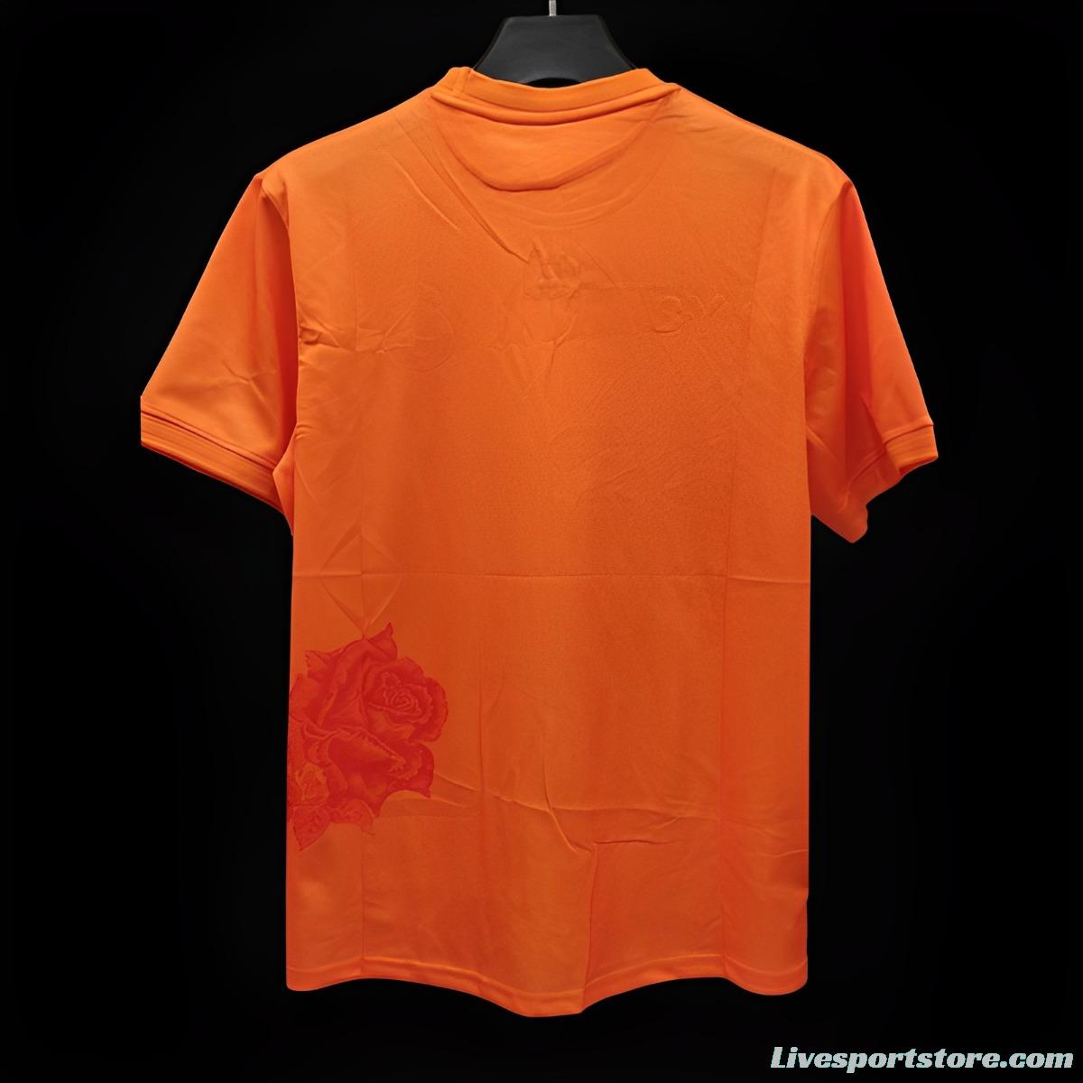 24/25 Real Madrid x Yamamoto Orange Jersey