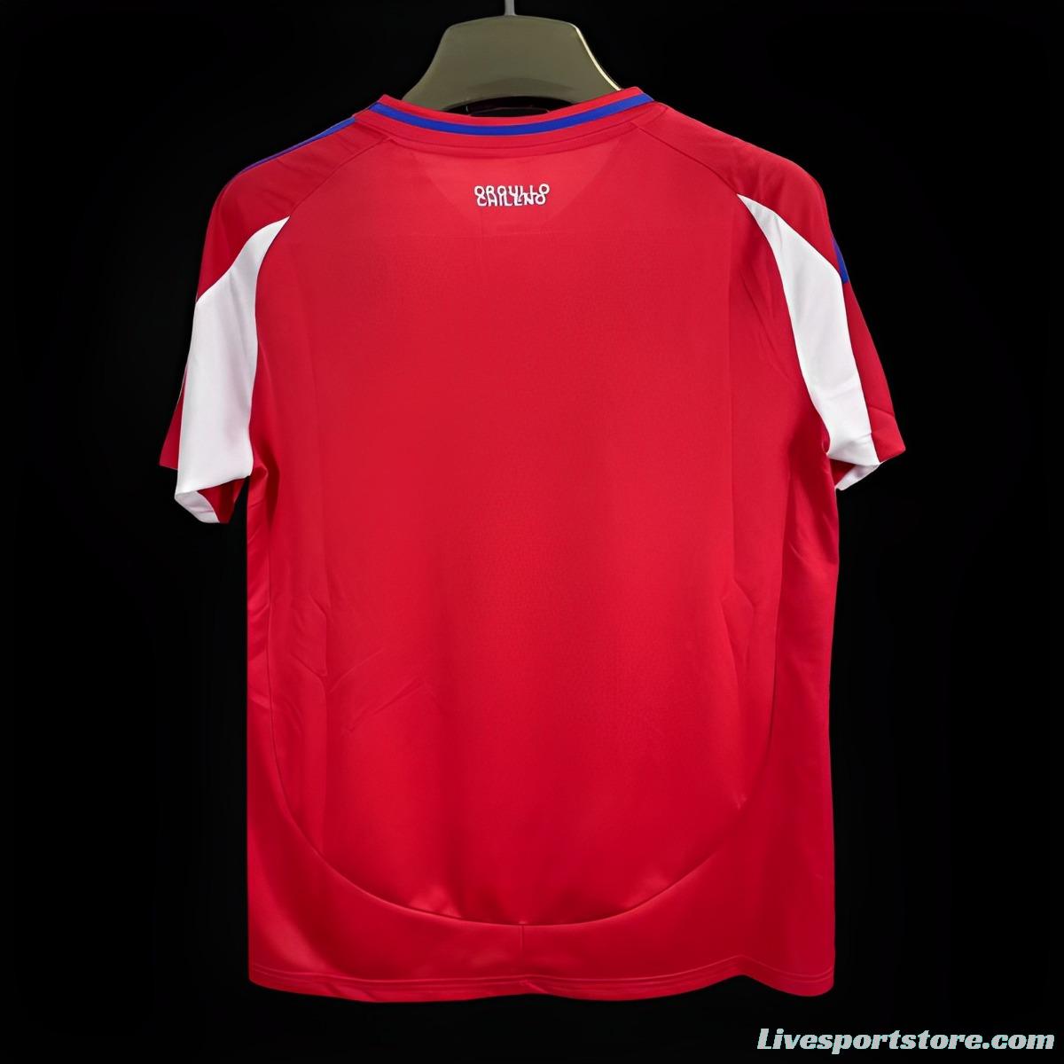 2024 Chile Home Jersey