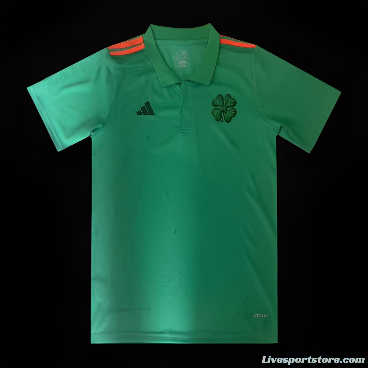 23/24 Celtic Green POLO Jersey