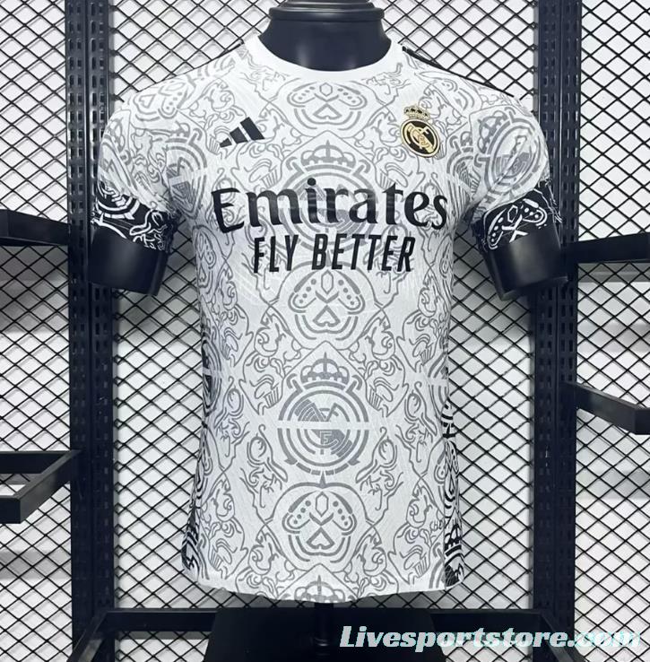 Player Version 24/25 Real Madrid White Jersey