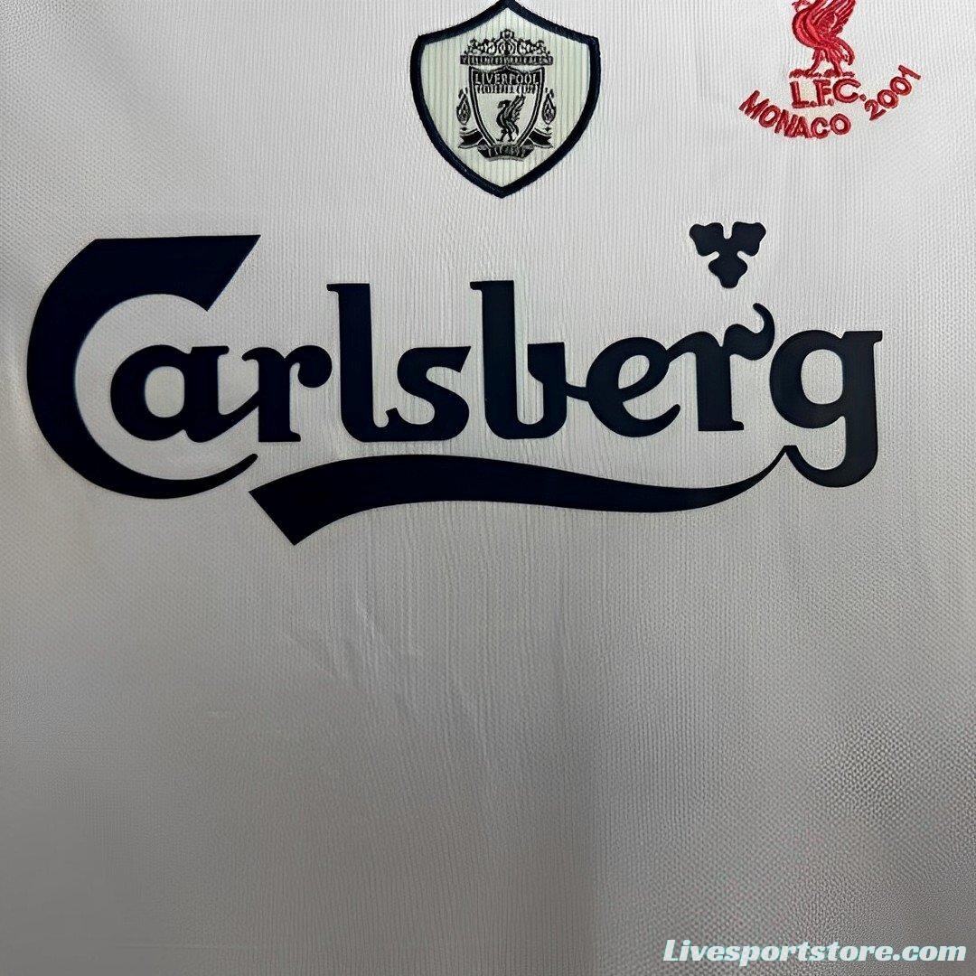 Retro 01/02 Liverpool Away Jersey