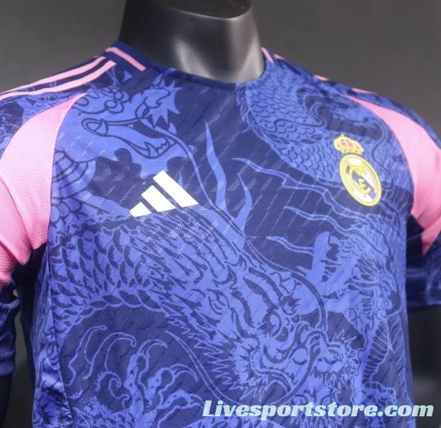 Player Version 23/24 Real Madrid Purple Dragon Special Jersey