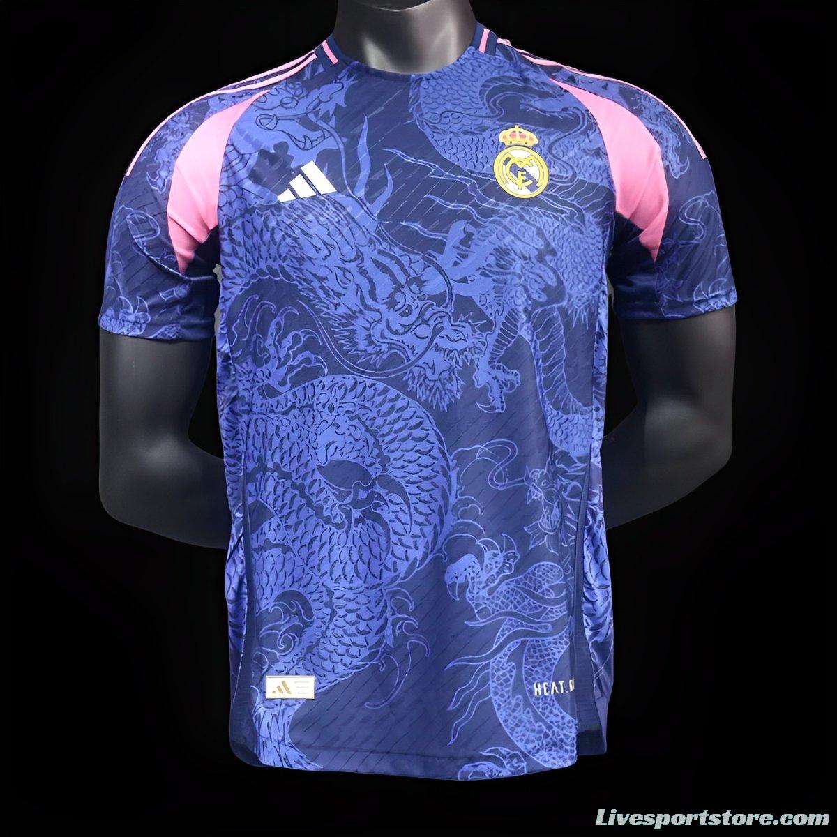 Player Version 23/24 Real Madrid Purple Dragon Special Jersey