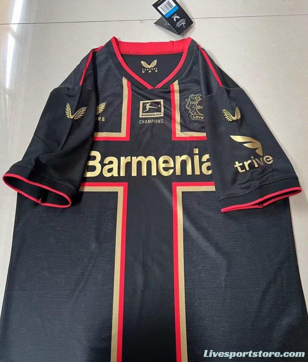 23/24 Bayer 04 Leverkusen Black Special Jersey