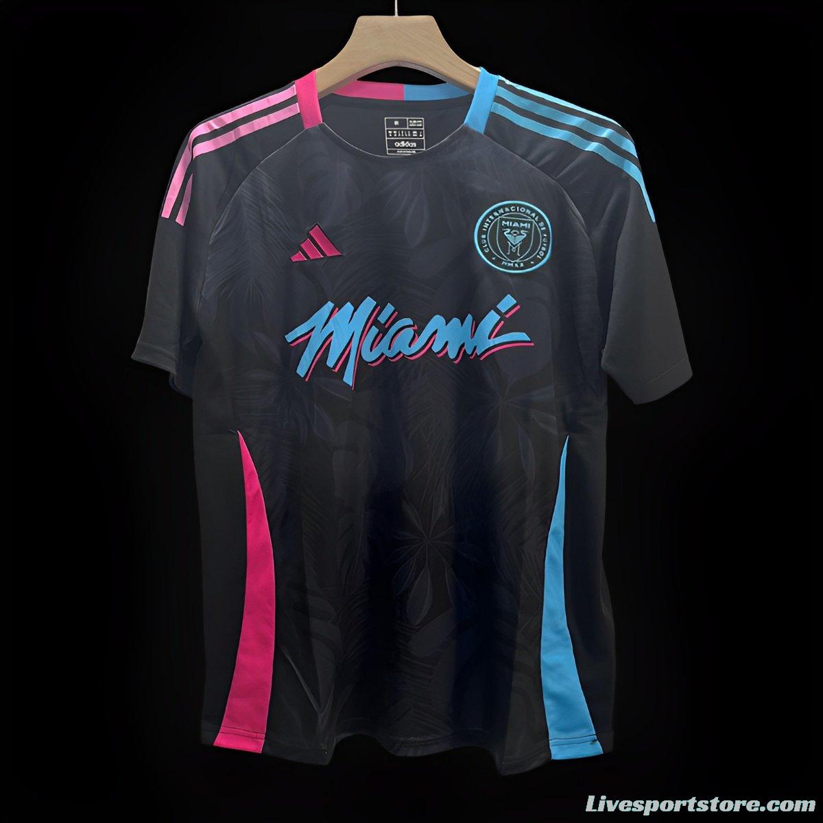 24/25 Inter Miami Black Japan Nature Concept Jersey