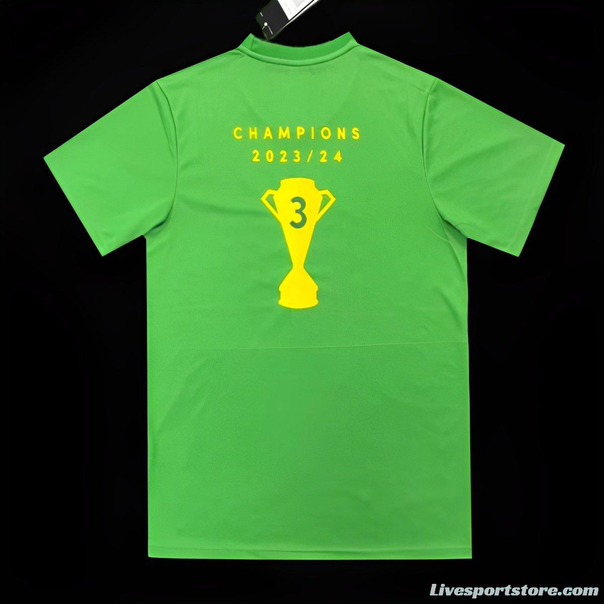 24/25 Celtic Green Cotton T-Shirts