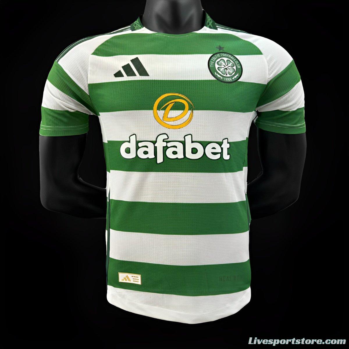 Player Version 24/25 Celtic Home Jersey