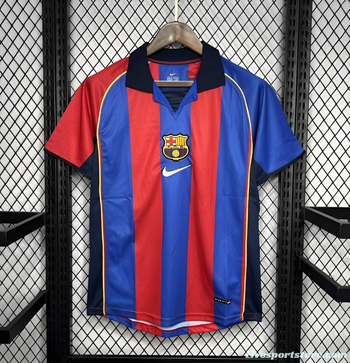 Retro 04/05 Barcelona Home Jersey