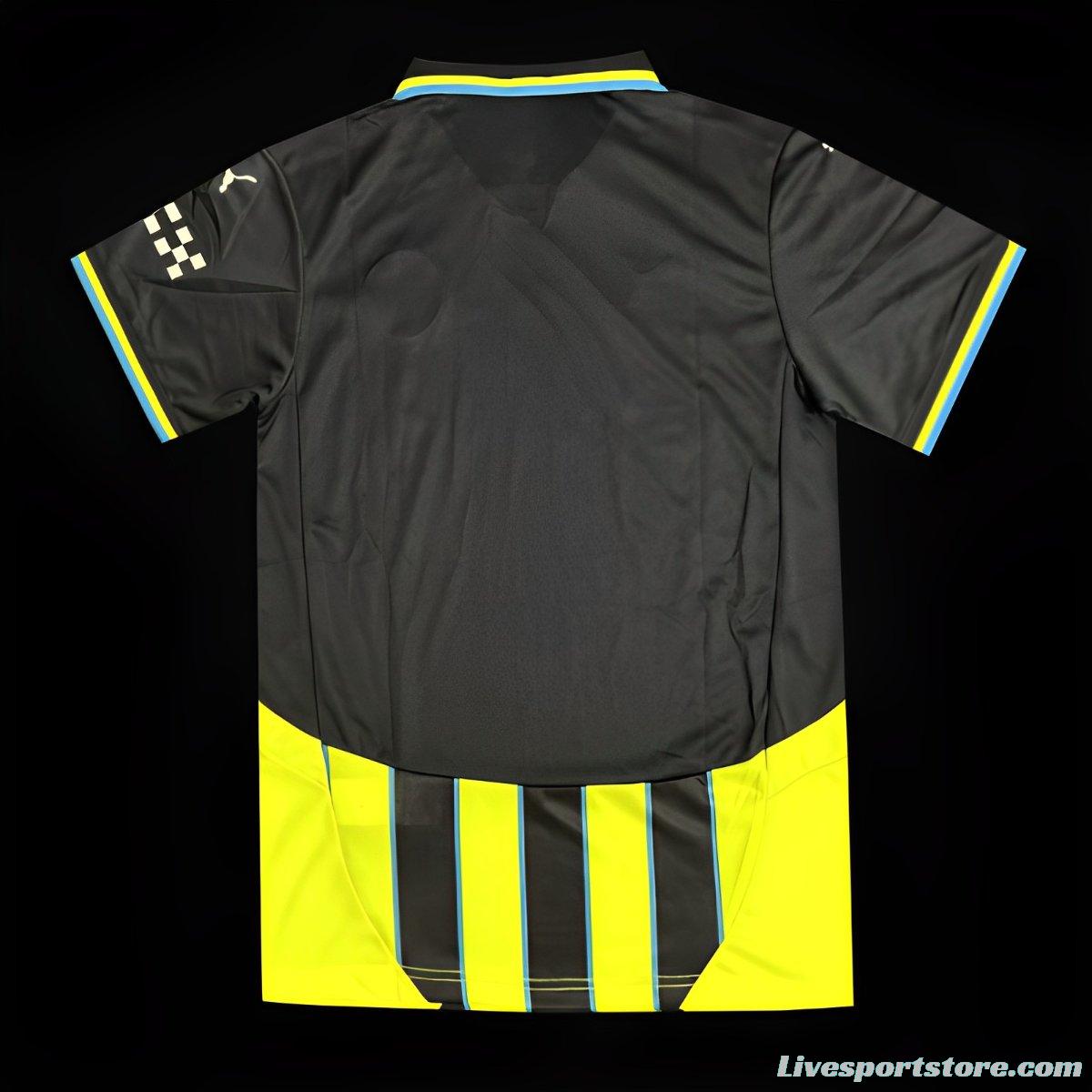 24/25 Manchester City Away Yellow Jersey