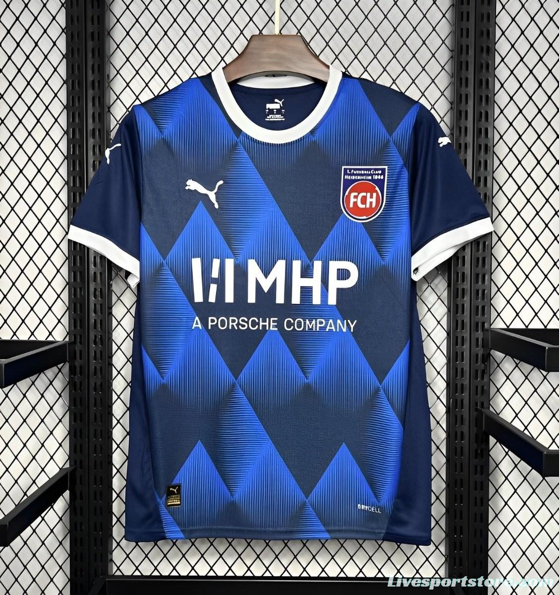 24/25 FC Heidenheim  Away Jersey