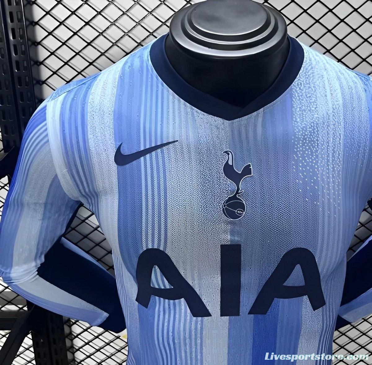 Player Version 24/25 Tottenham Hotspur Away Long Sleeve Jersey