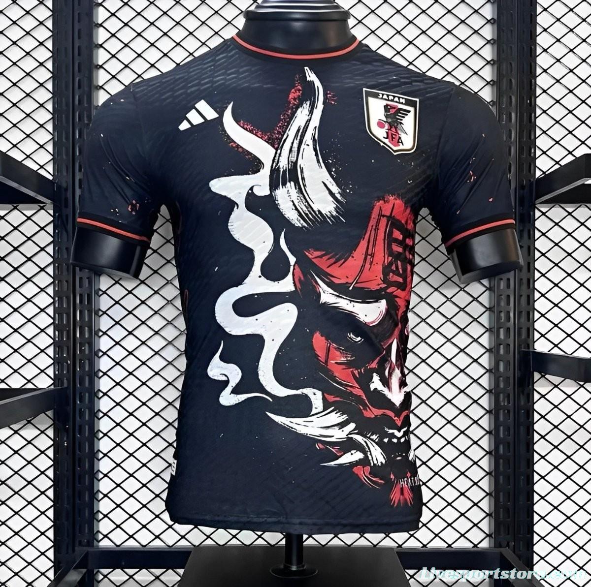 Player Version 2024 Japan Black/Red Graffiti Edition Jersey