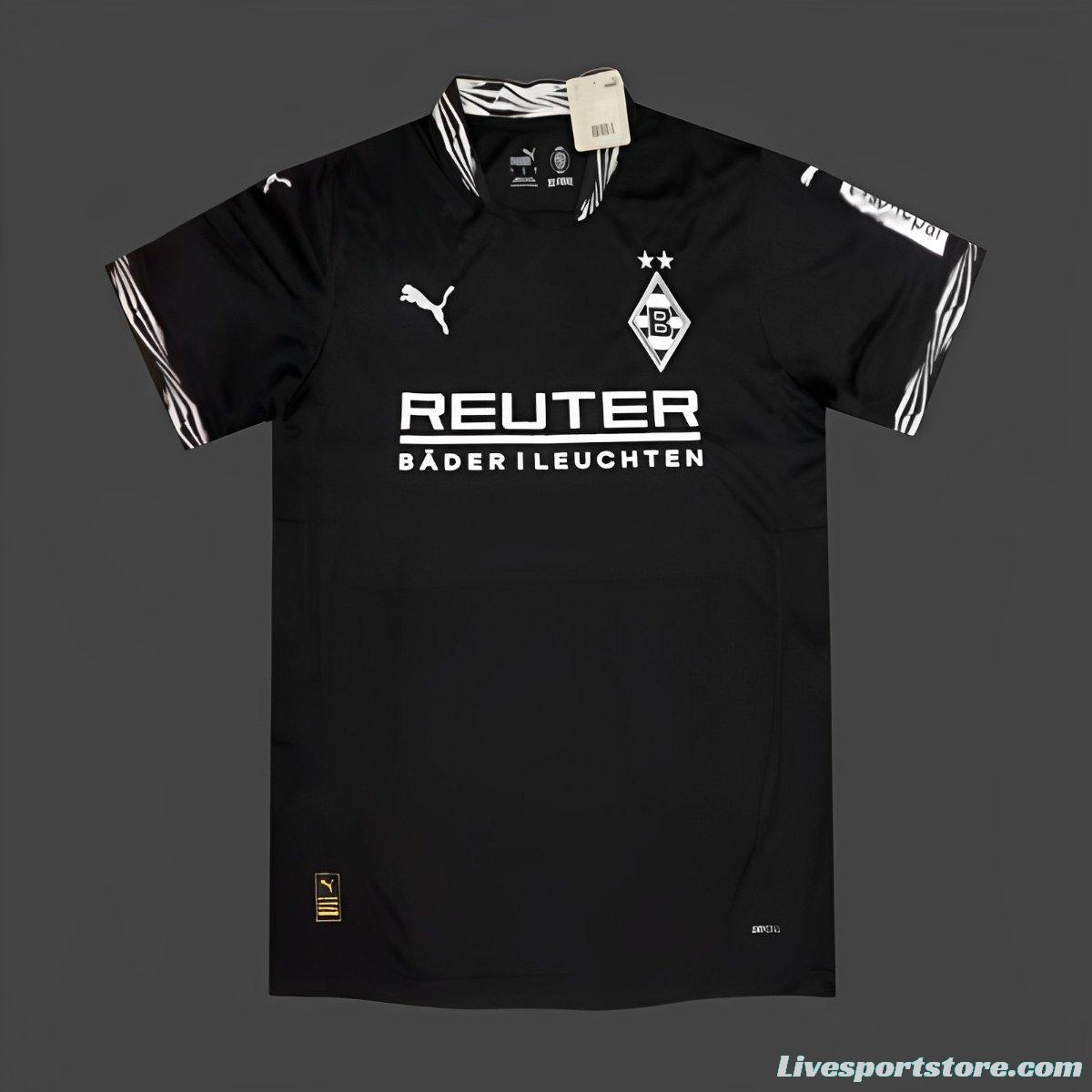 24/25 Borussia Mönchengladbach Third Black Jersey