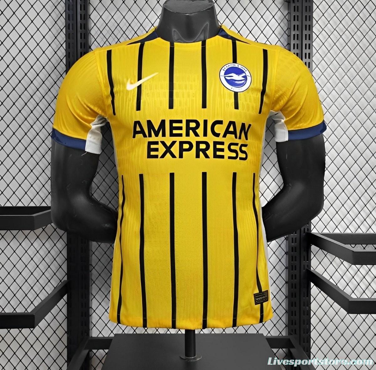 24/25 Player Version Brighton &amp; Hove Albion Away Jersey