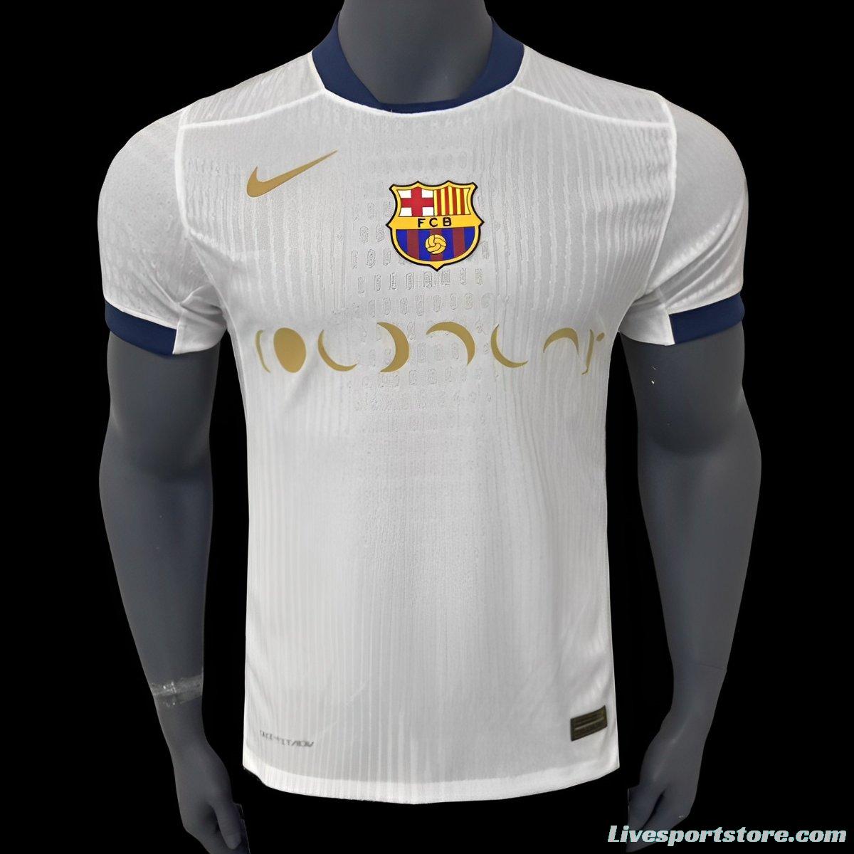 Player Version 24/25 Barcelona x Coldplay Away Jersey