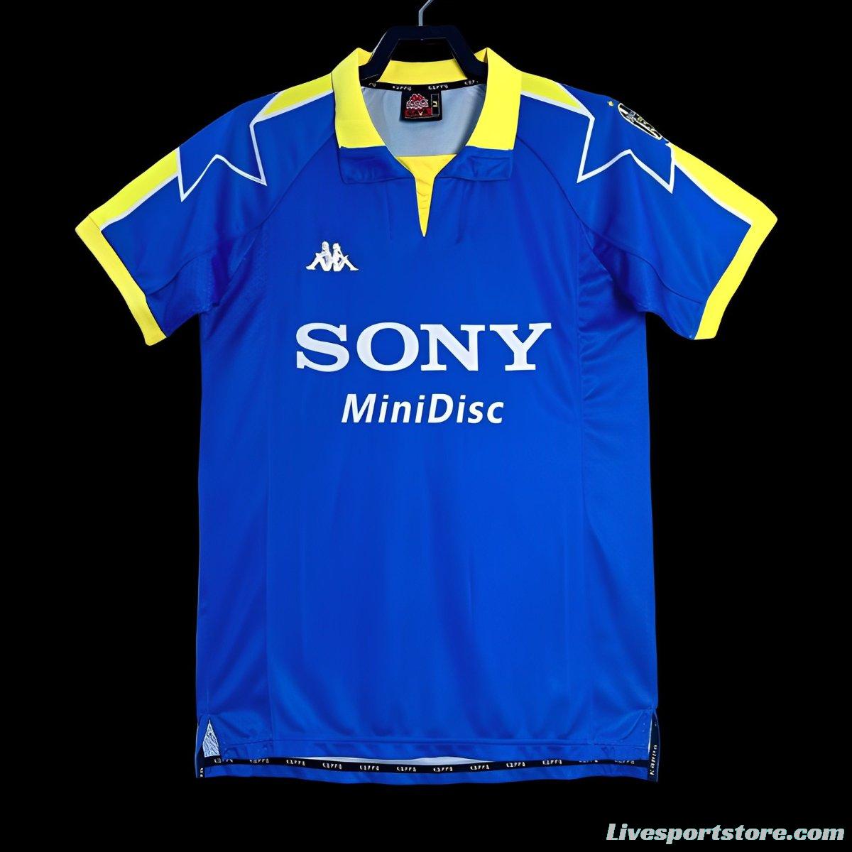 Retro 97/99 Juventus Away Blue Jersey